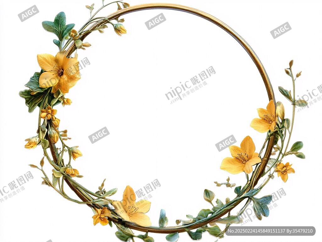 花朵花環(huán)花瓣png