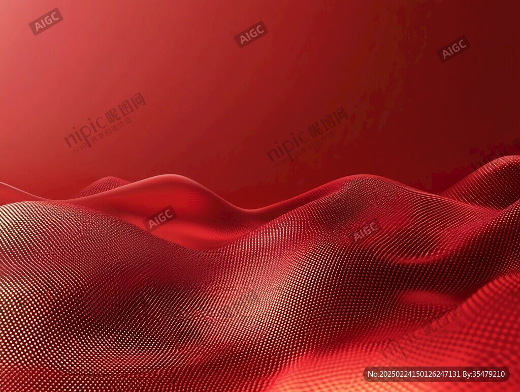 科技風(fēng)紅色