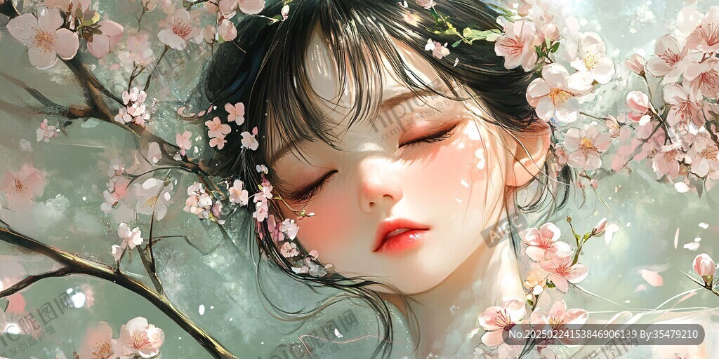 仙氣清冷少女壁紙圖片