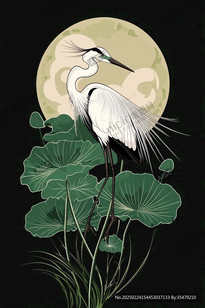 鼠繪仙鶴