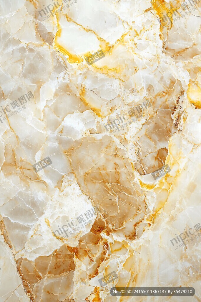 高清杏黃色大理石紋