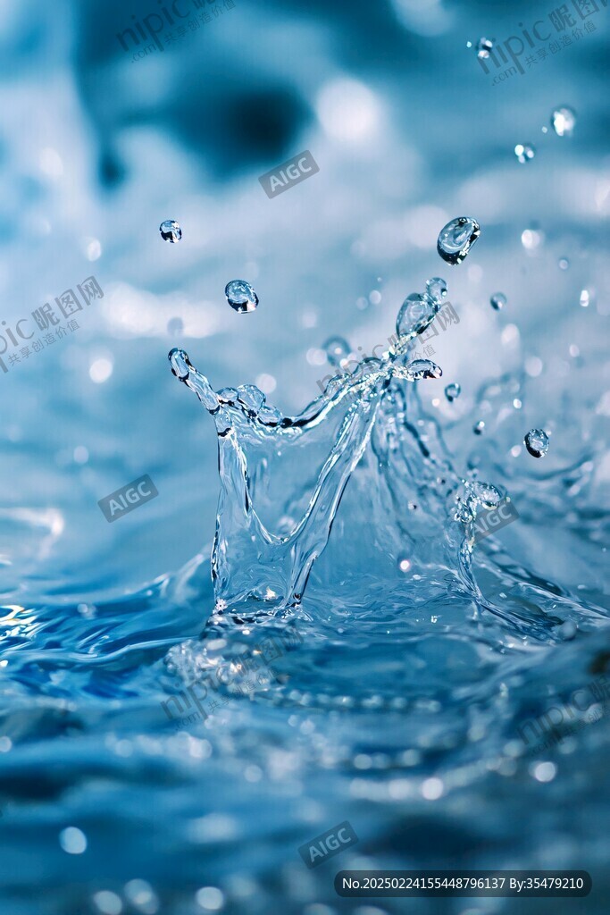 迸濺的水珠
