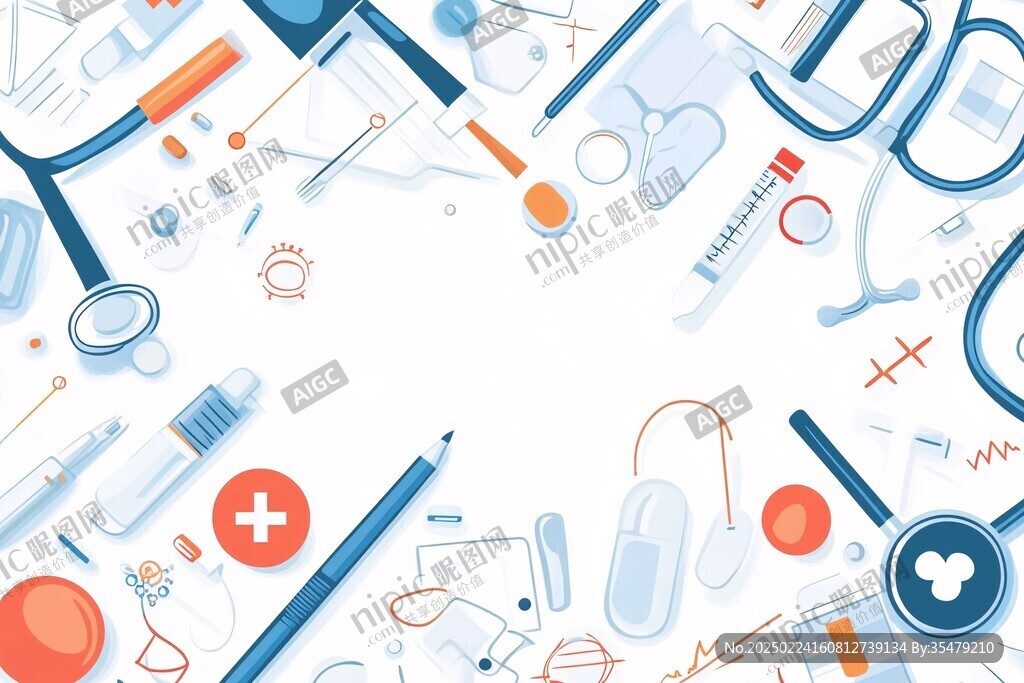 醫(yī)療器材插畫