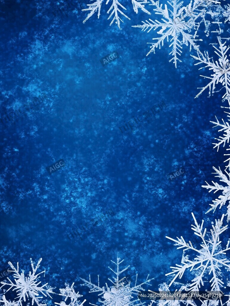 冰雪主題背景