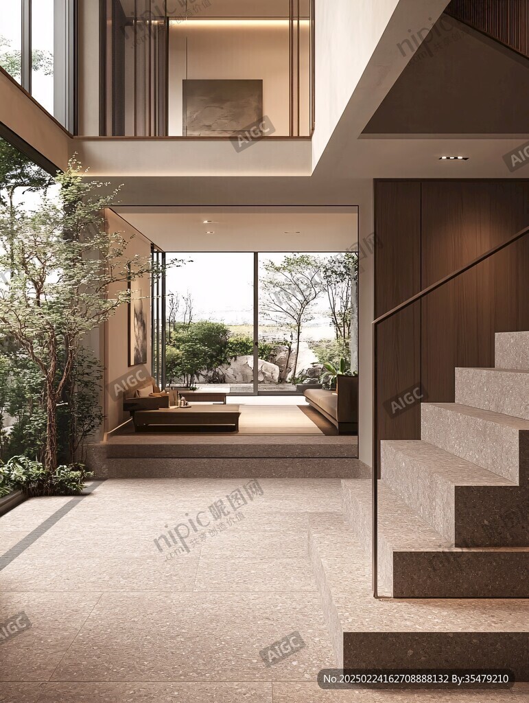 住宅中庭