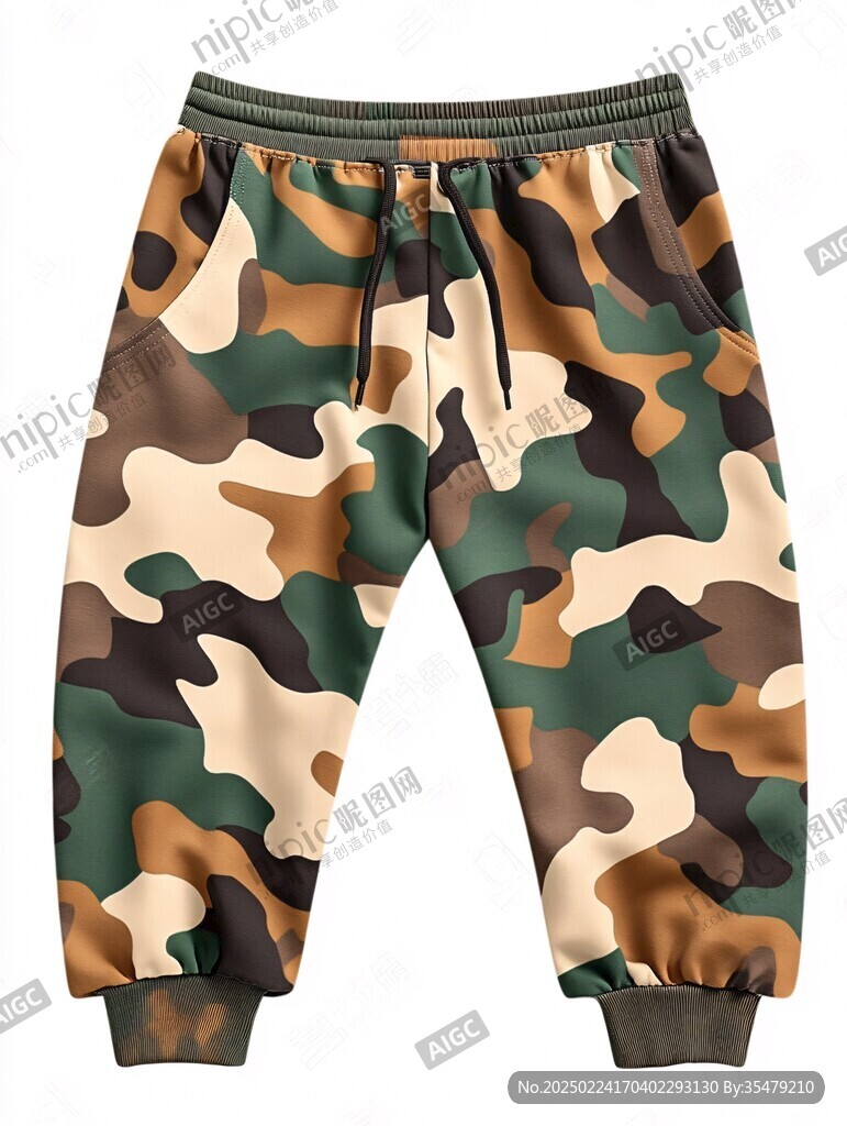 咖色軍綠迷彩