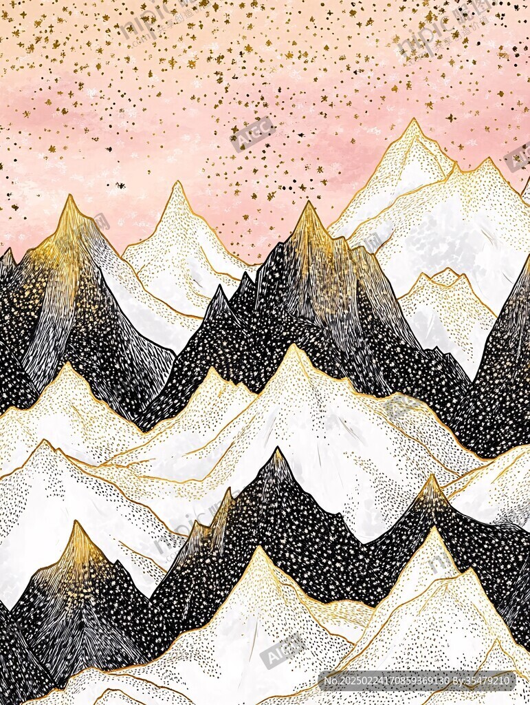 手繪群山