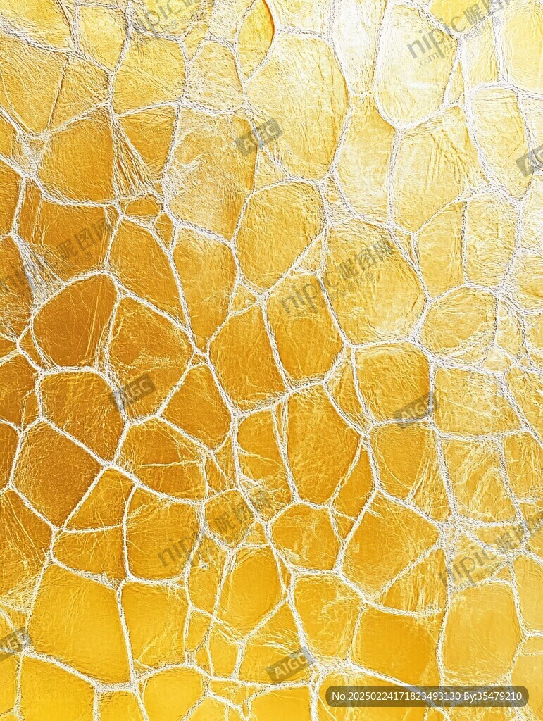 金色蟒皮紋