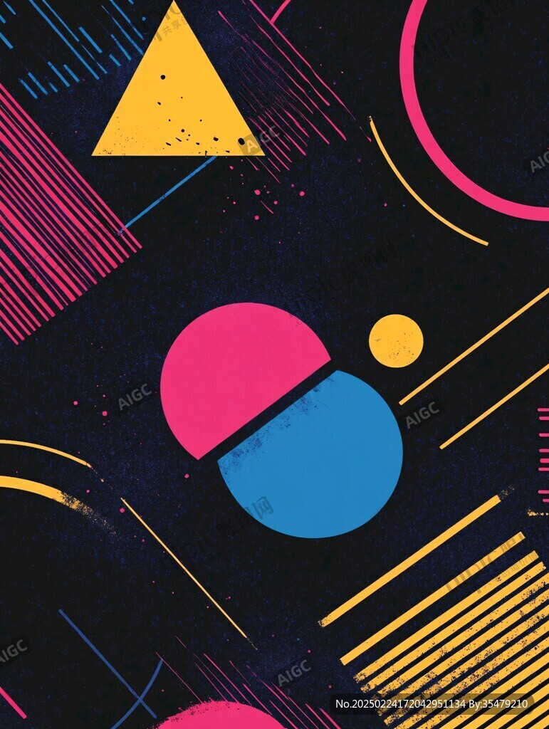 孟菲斯插畫