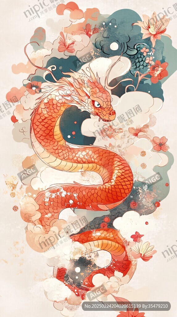 龍年插畫合集