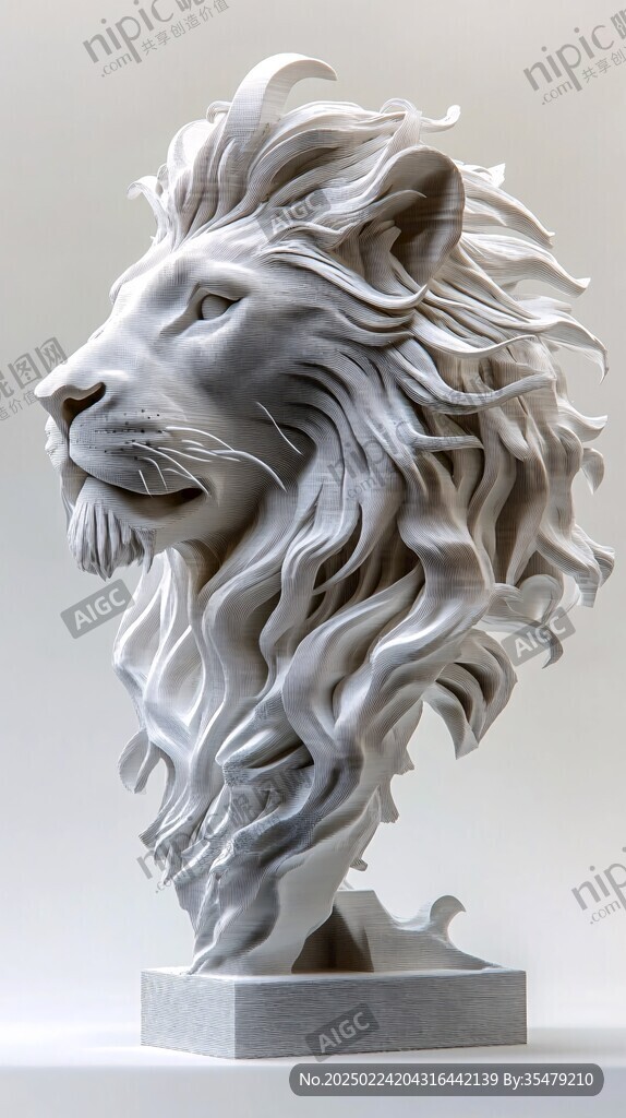 噴水人頭獅