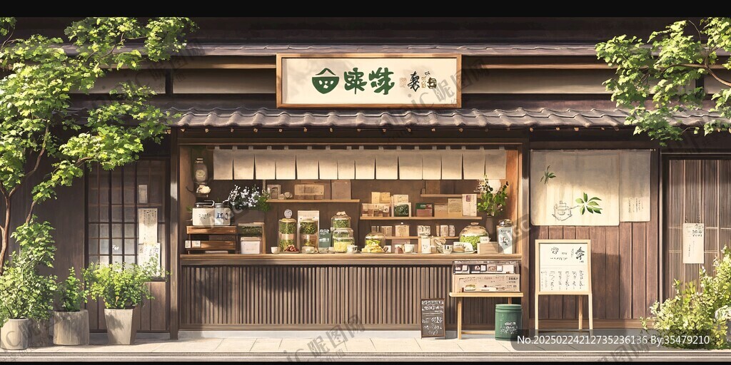 插畫門頭