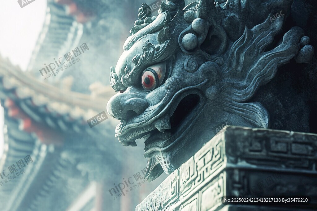 龍首垂獸