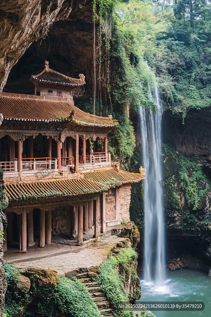 高山潭水廟宇