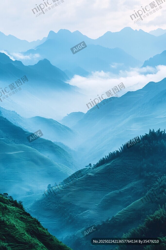 江嶺晨霧