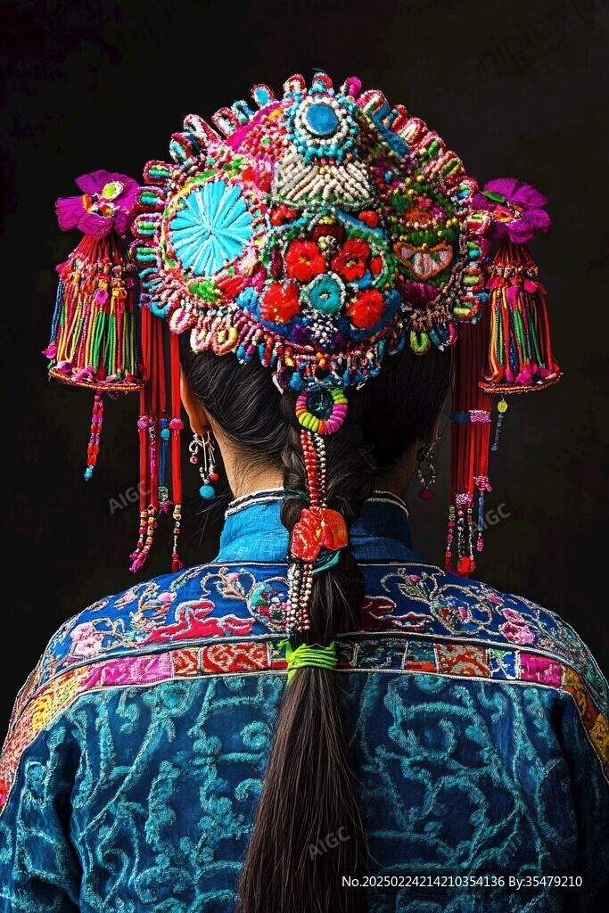 花旦背影