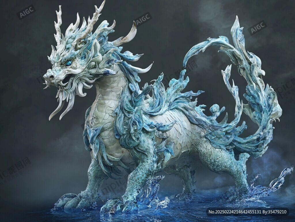 藍琉璃吻獸