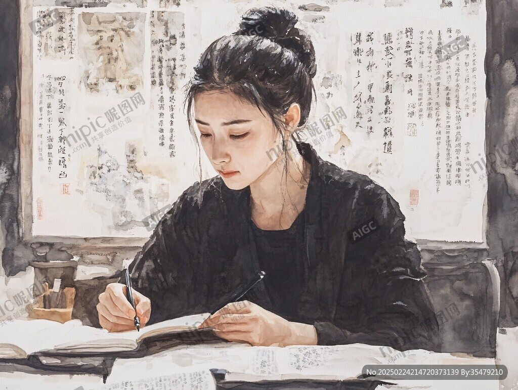 人物工筆