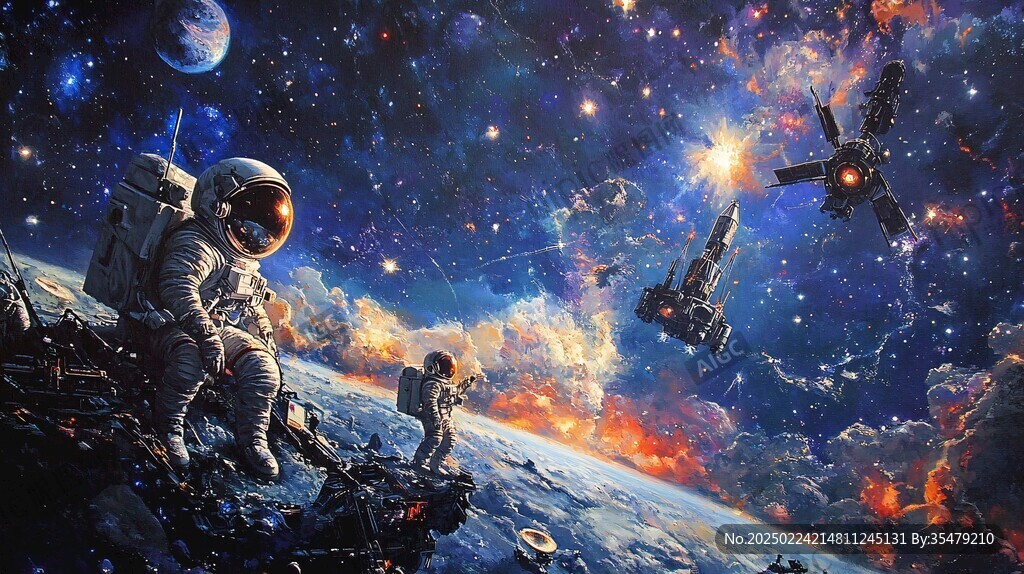 星球宇航員壁紙