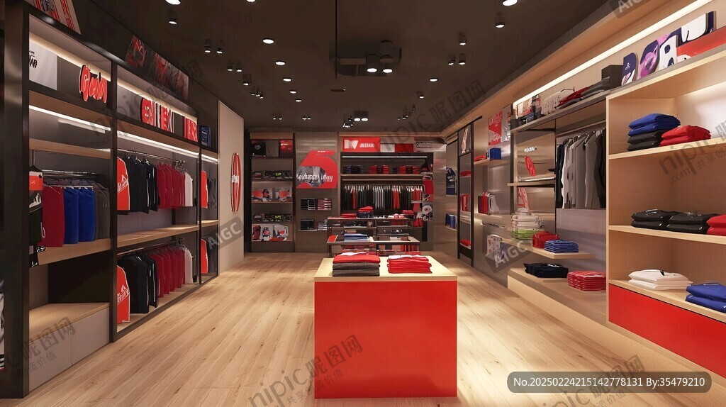 高端運動服裝店