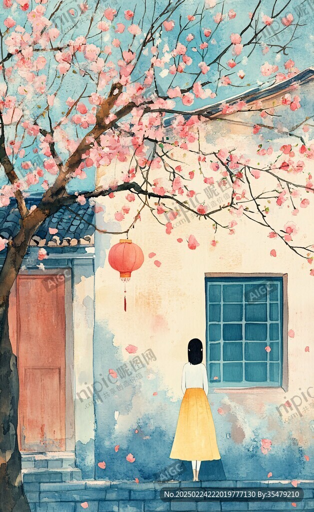 插畫江南