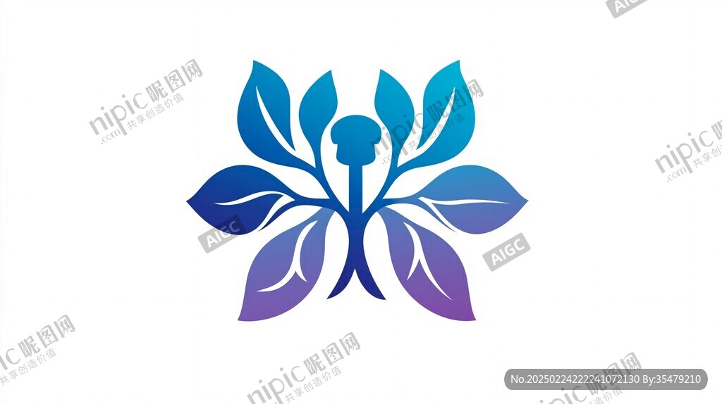 蓮花logo設計