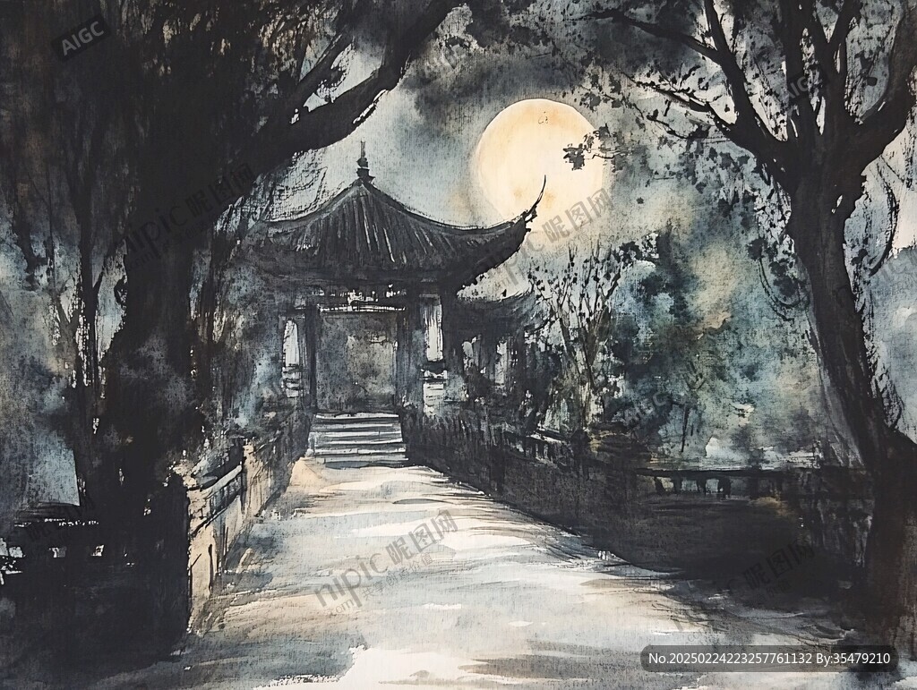 古亭水彩畫