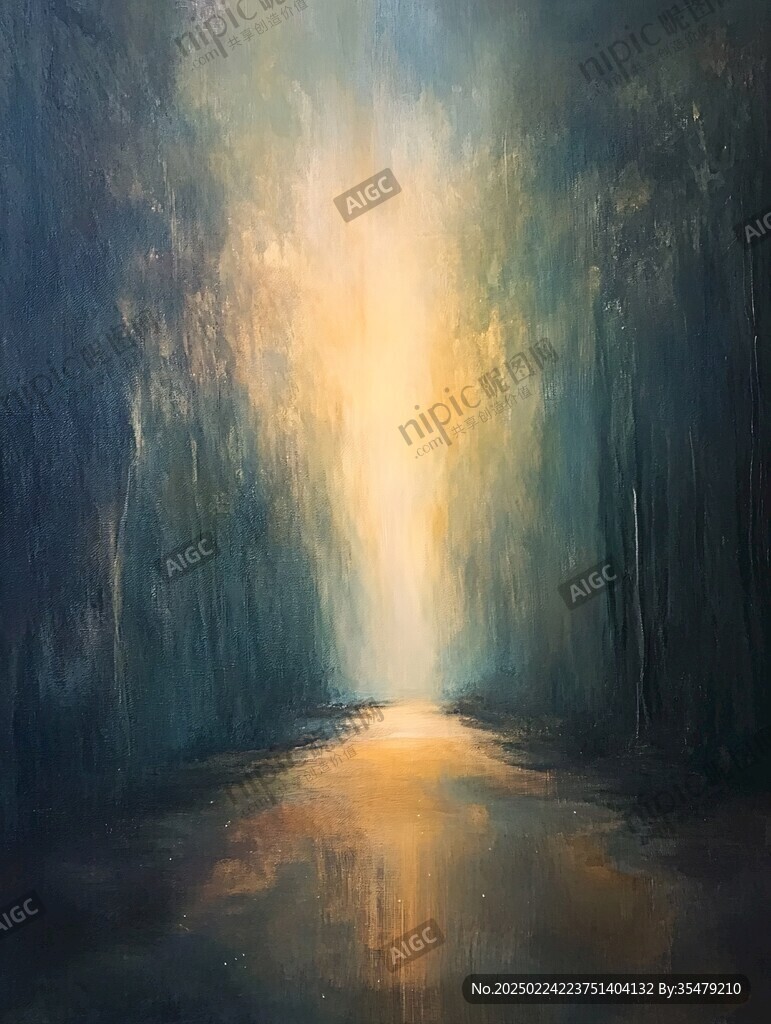 禪意油畫