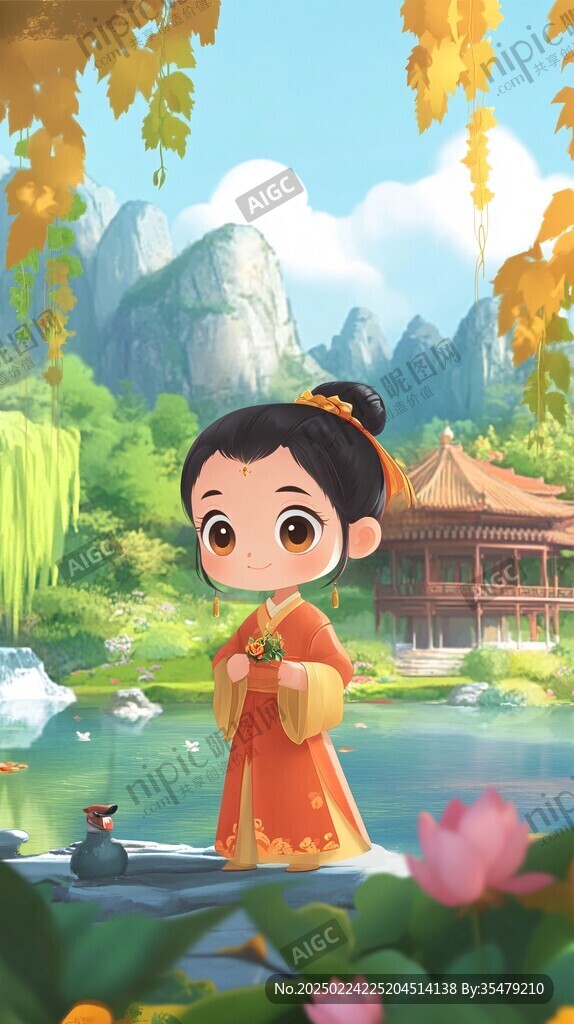 q版秀才讀書