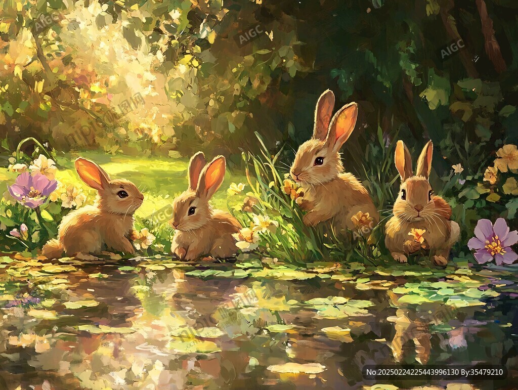 兔年插畫合集