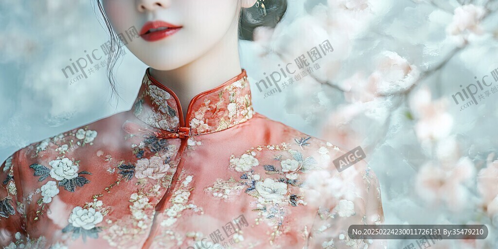 新中式美女
