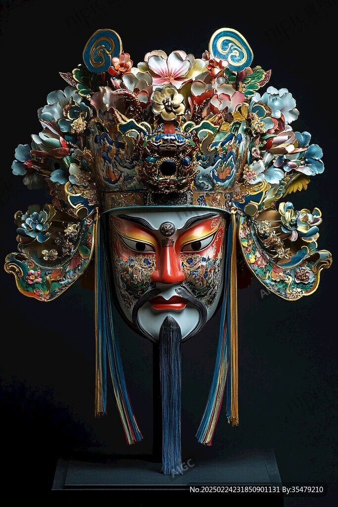 戲劇臉譜擺飾