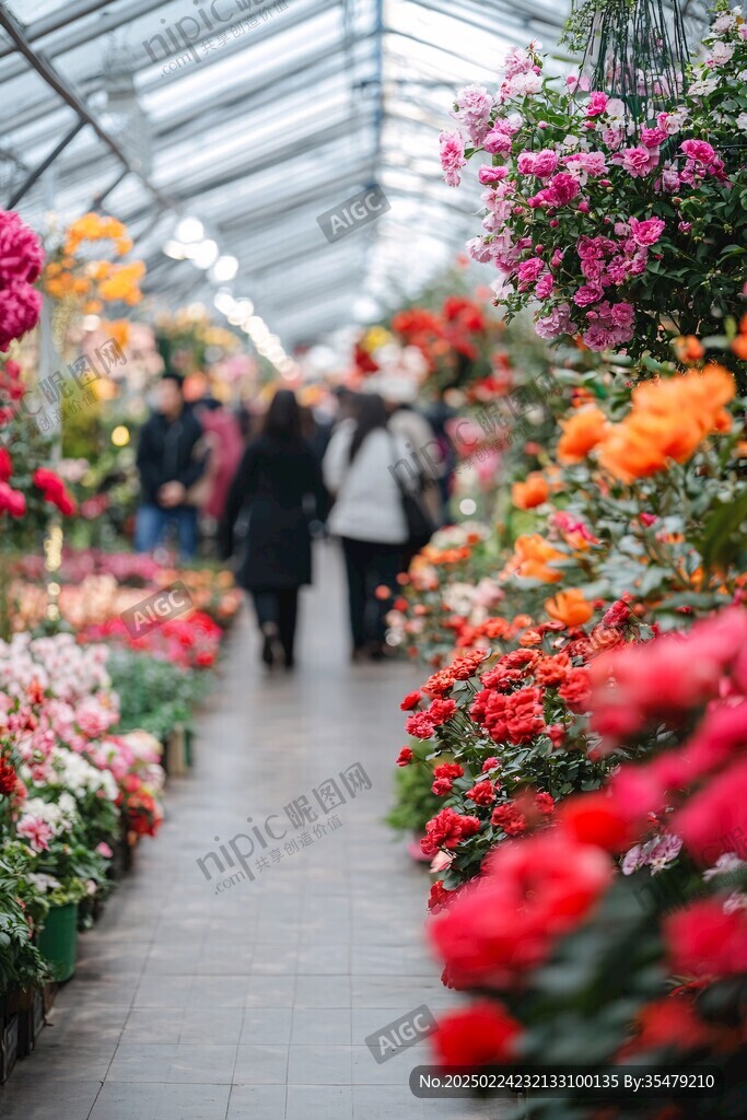 荷蘭花卉市場