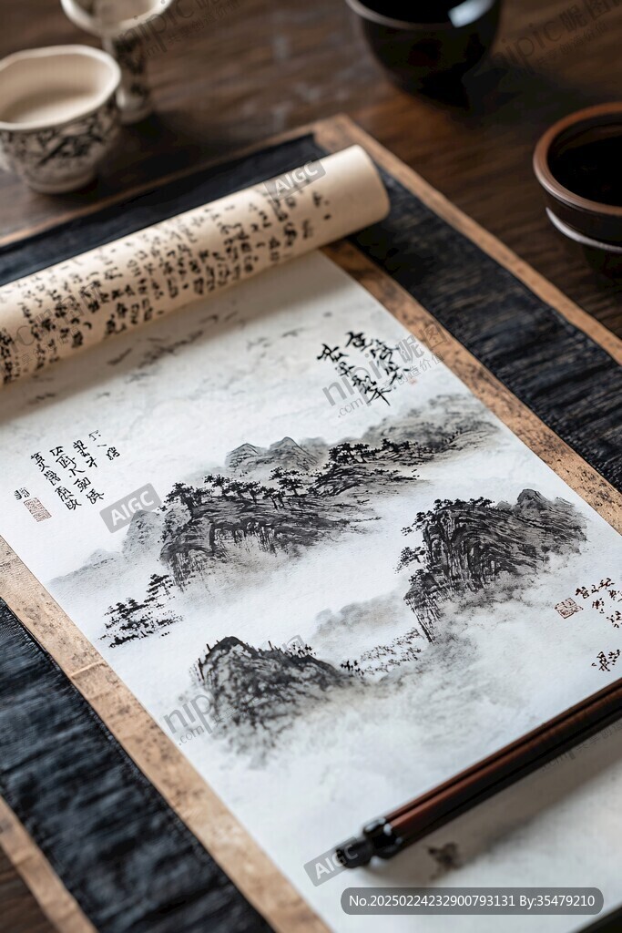 茶樓書畫