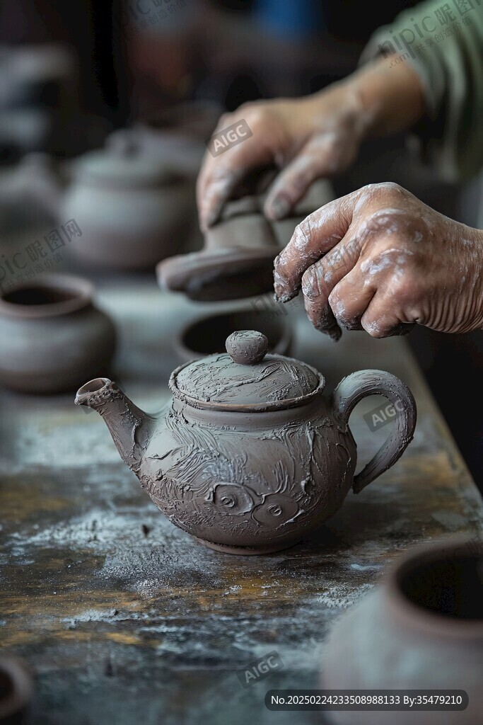 泥茶壺制作