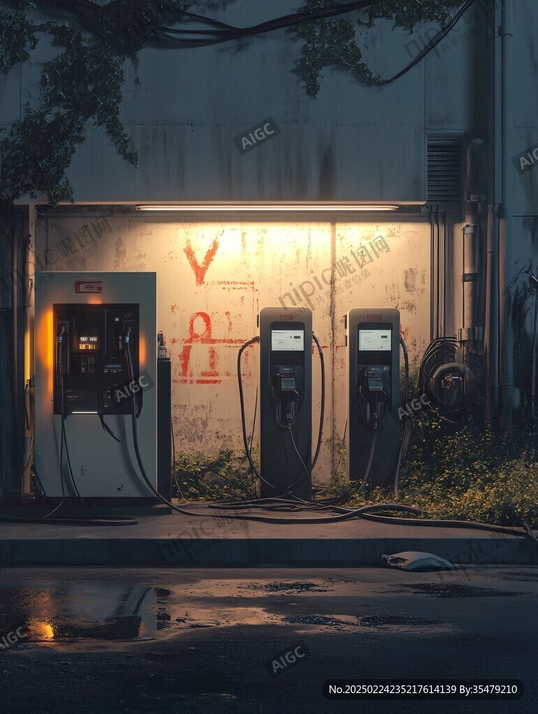 現代汽車充電樁充電站