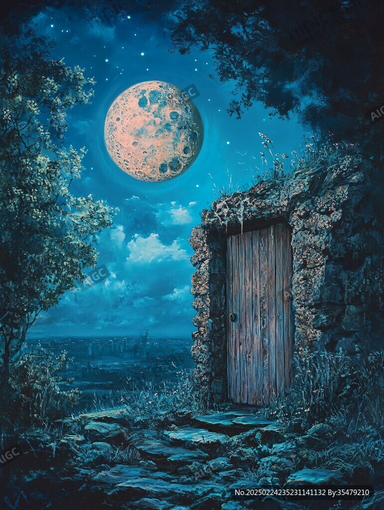 夢(mèng)幻夜晚立體畫