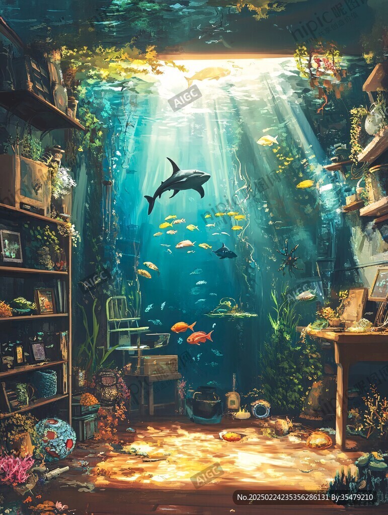 水族箱場景設(shè)計