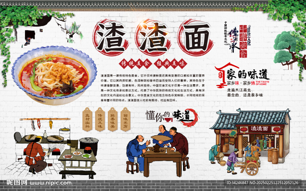 渣渣面