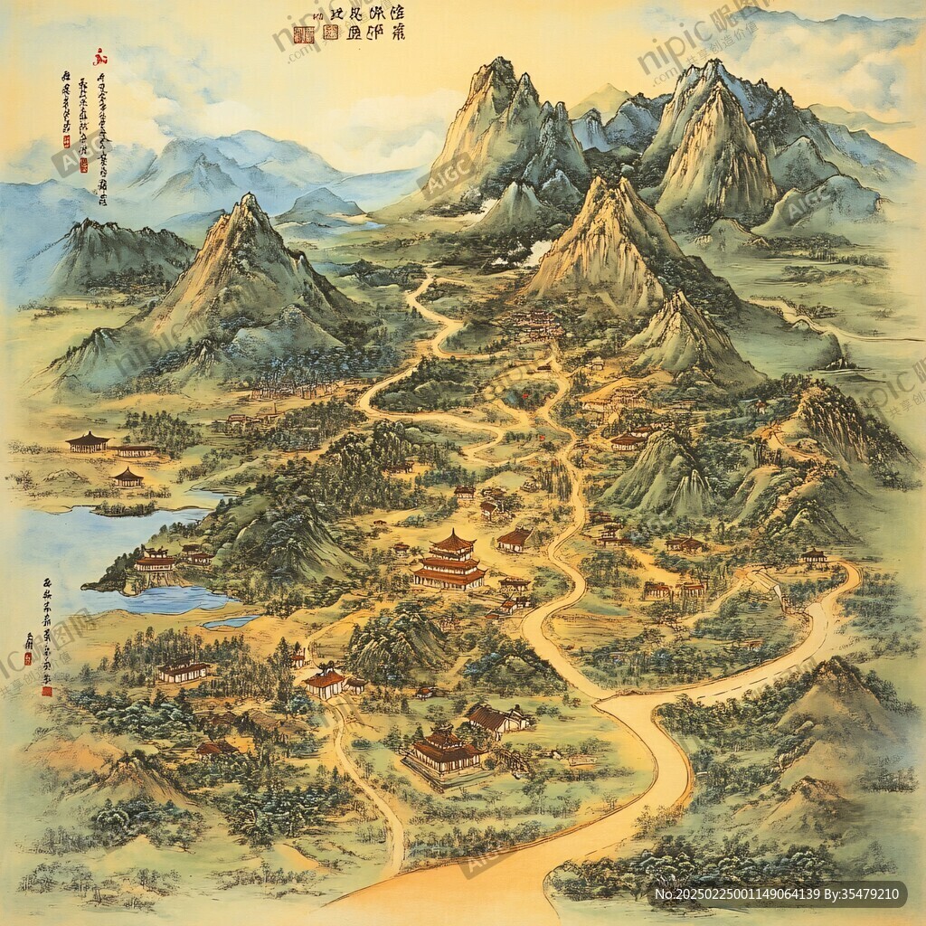 避暑山莊圖