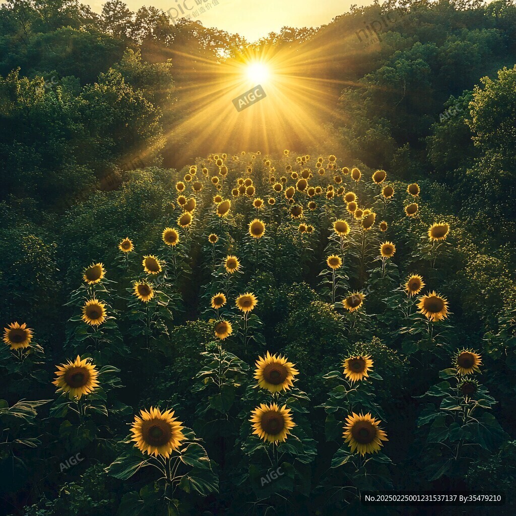 棵棵葵花向太陽