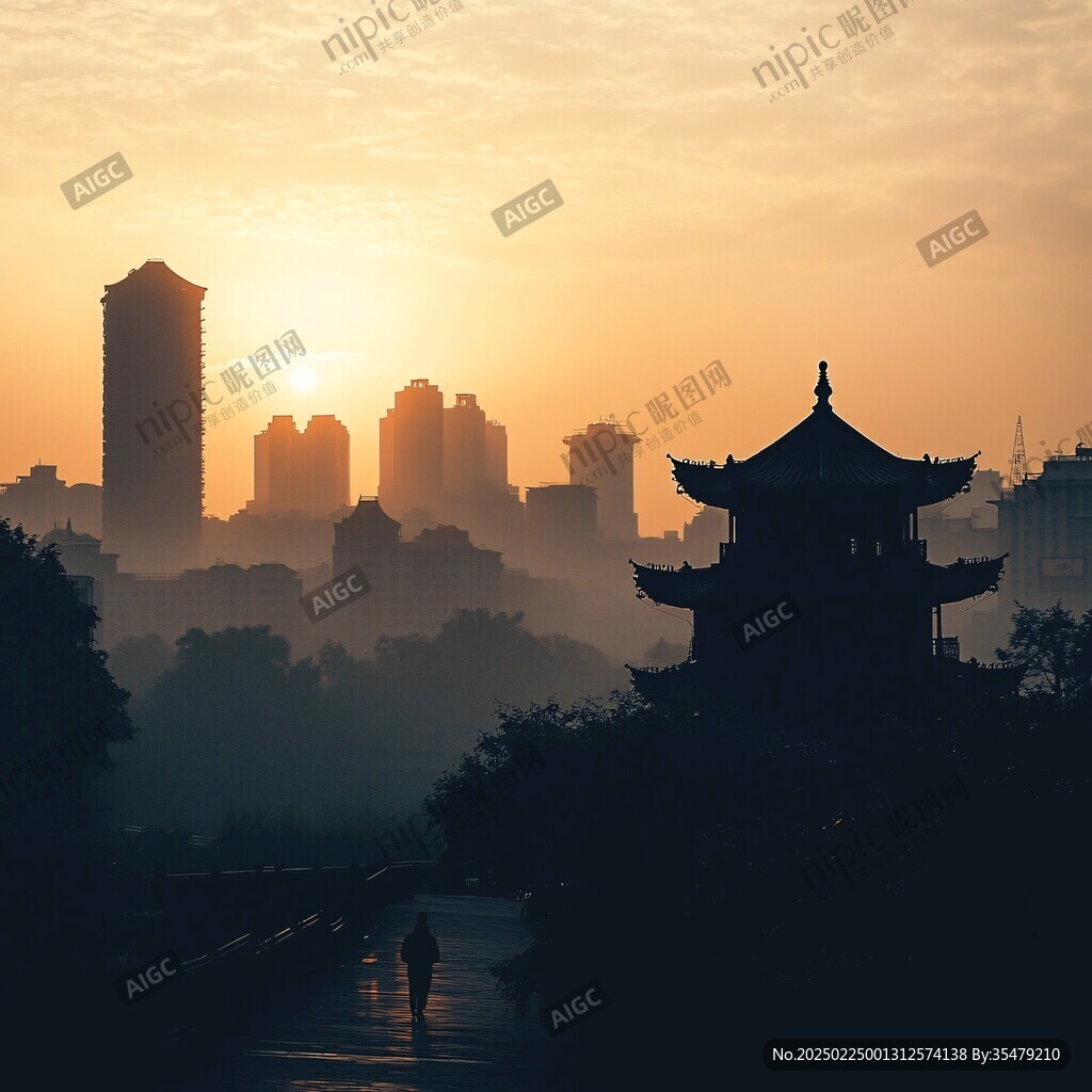 古城晨曦