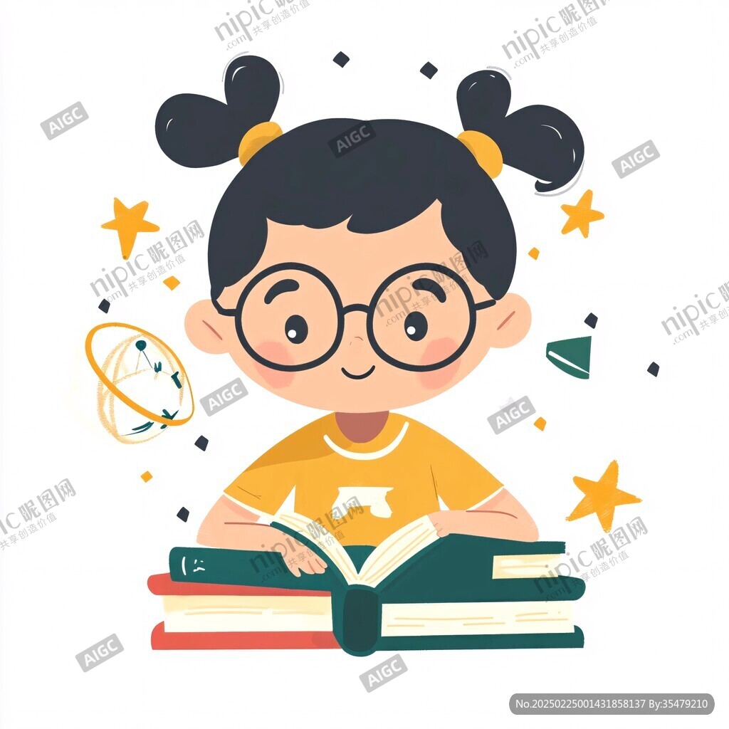 插畫人物兒童教育