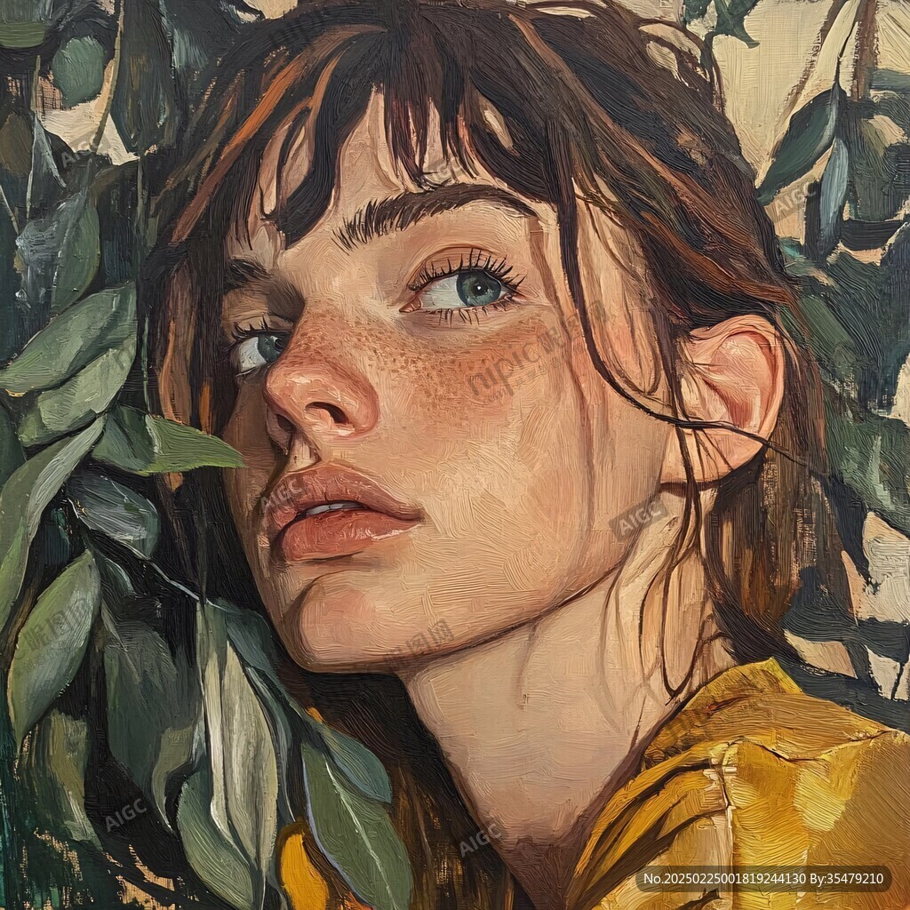 高級感女插畫