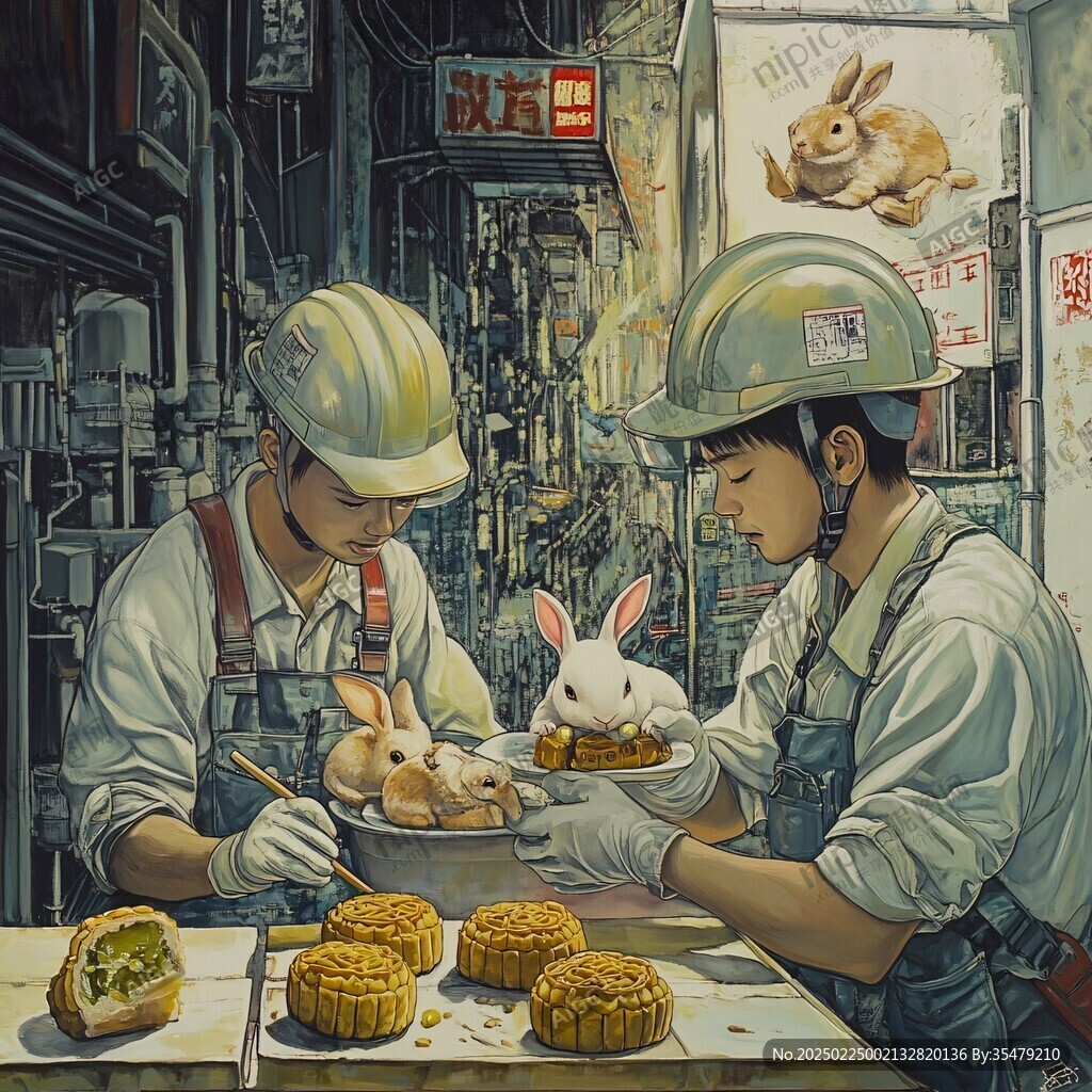 兔年系列插畫(huà)
