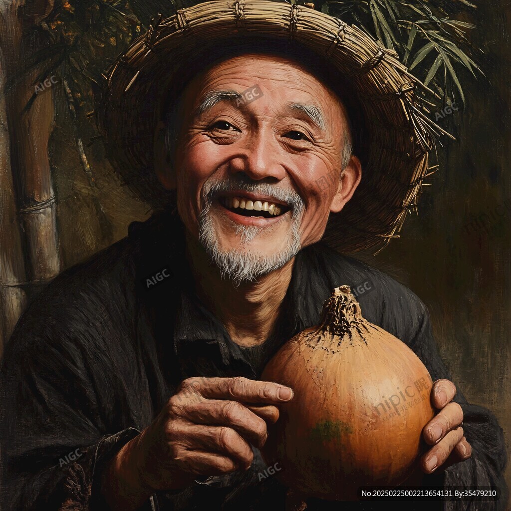 豐收笑臉