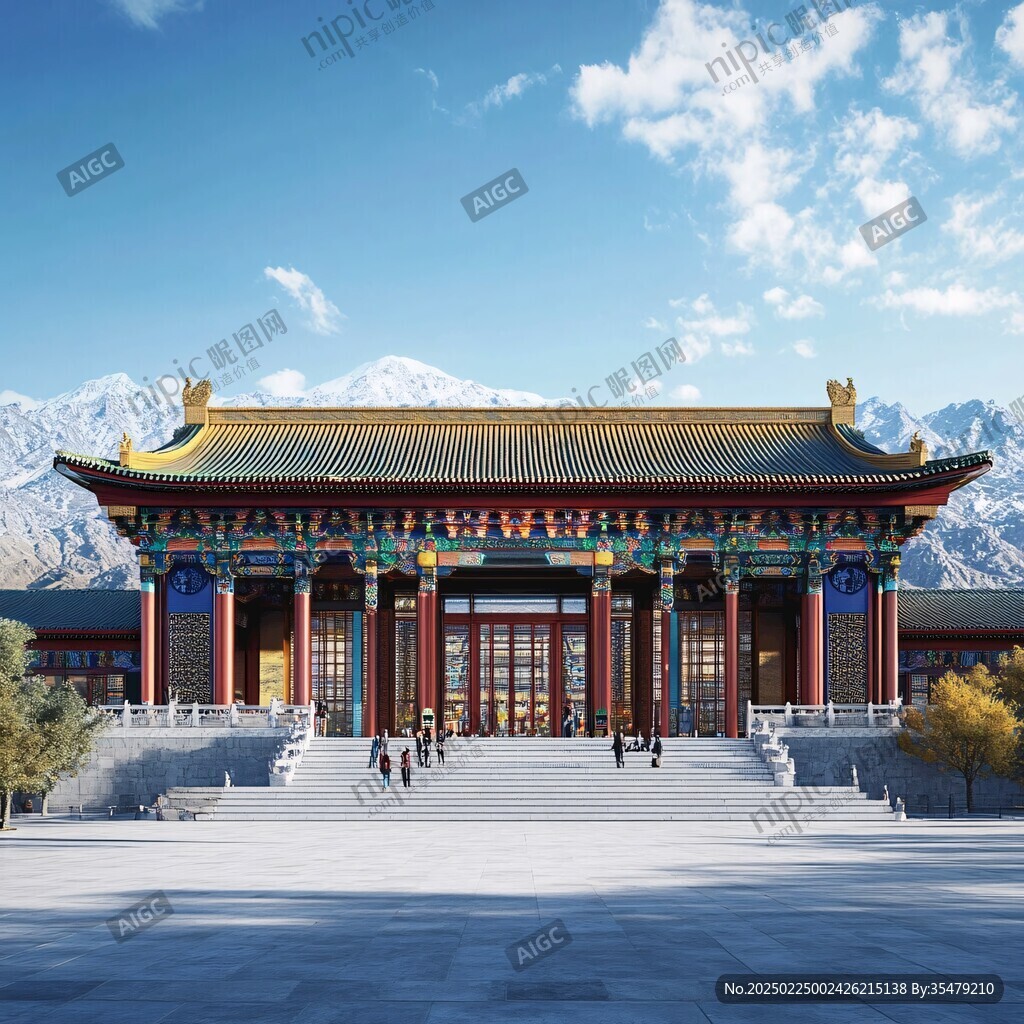 大殿效果圖