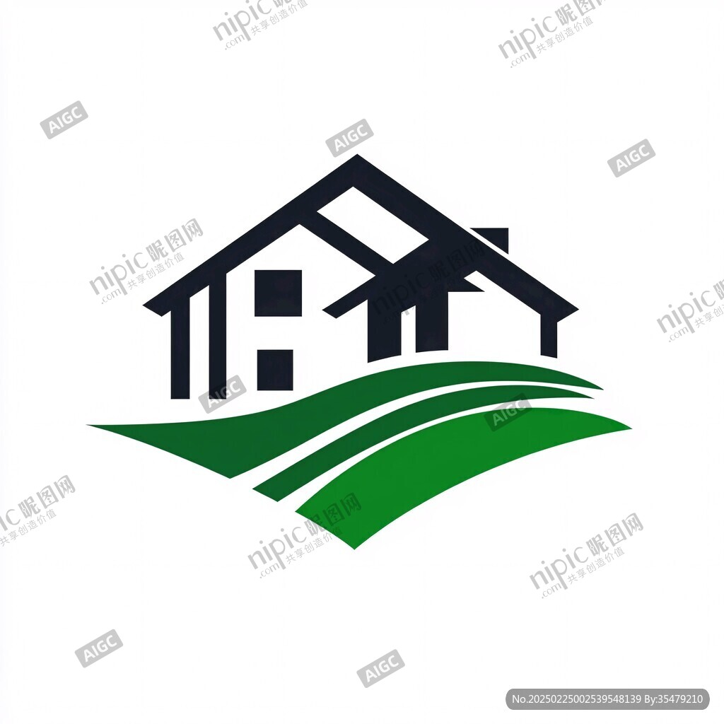 農(nóng)村房屋logo