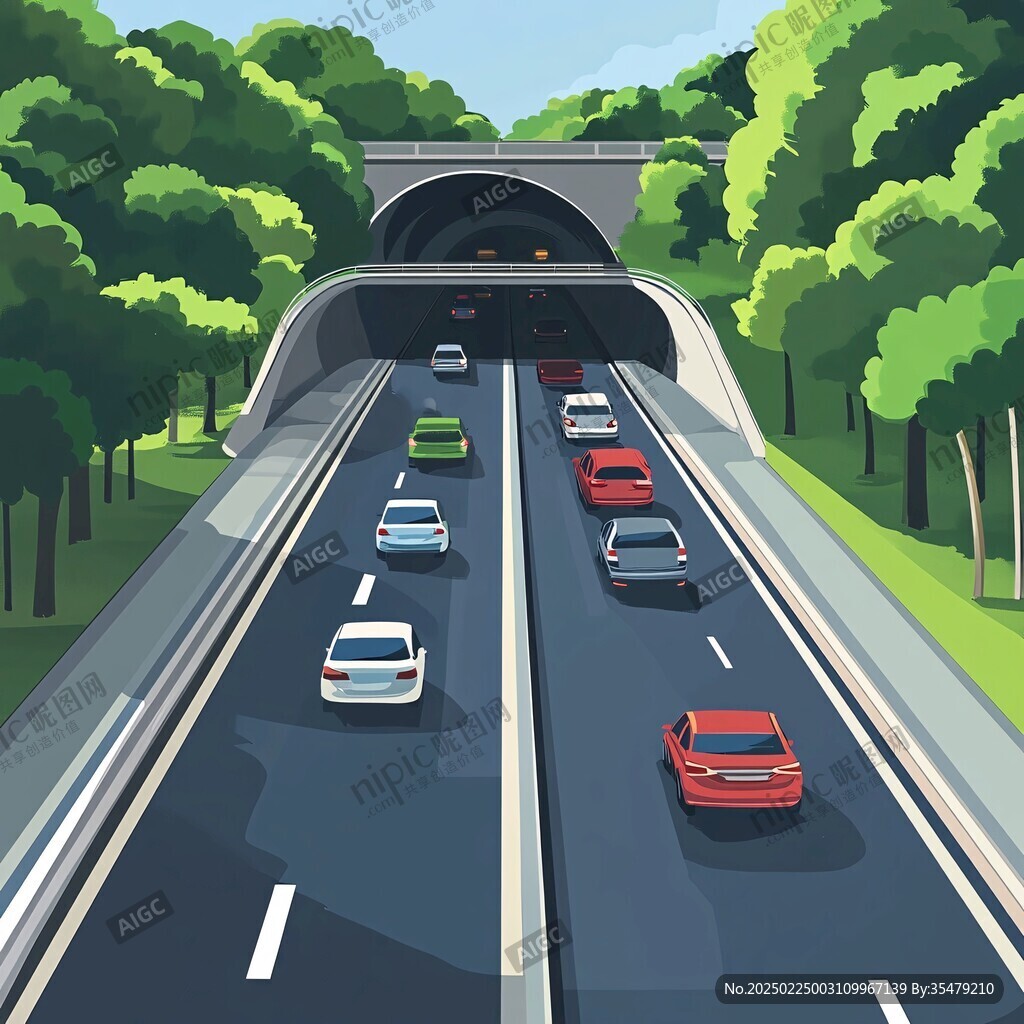 汽車過隧道