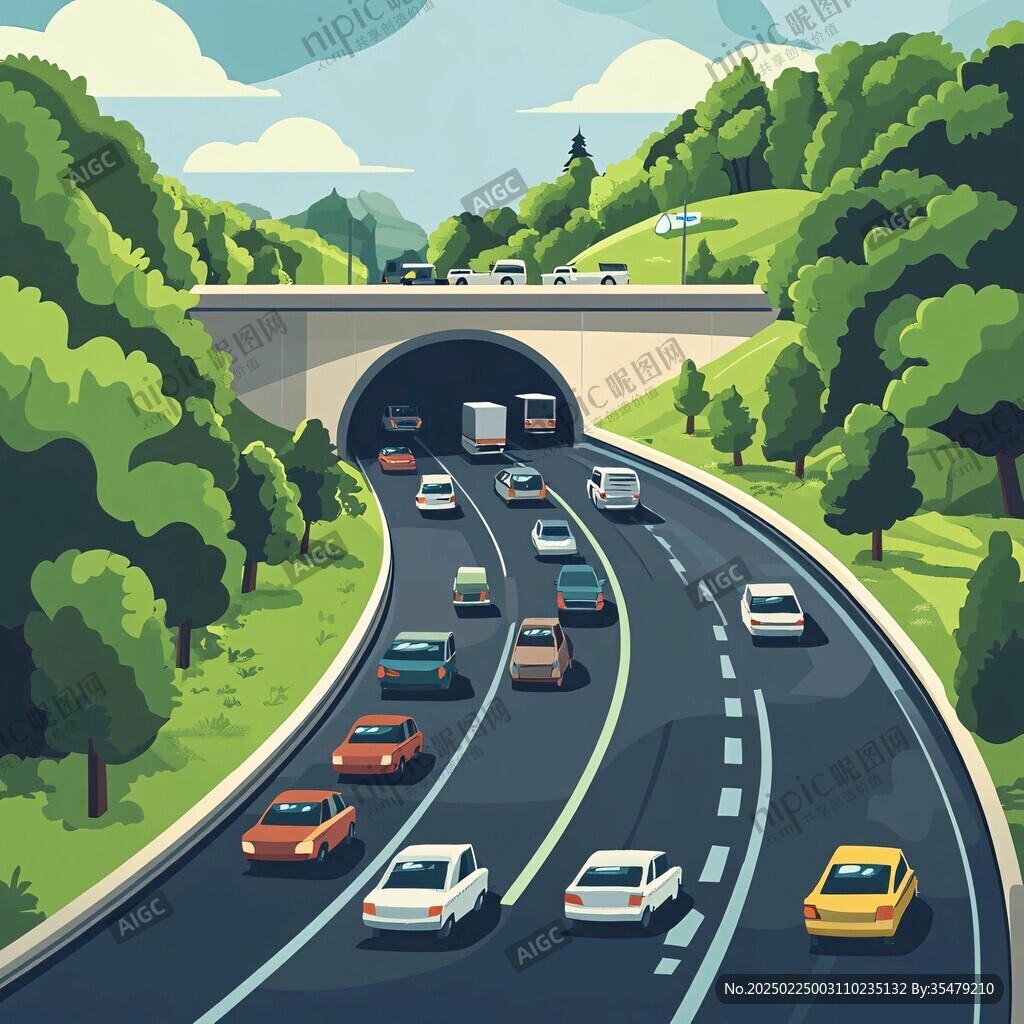 交通道路場景